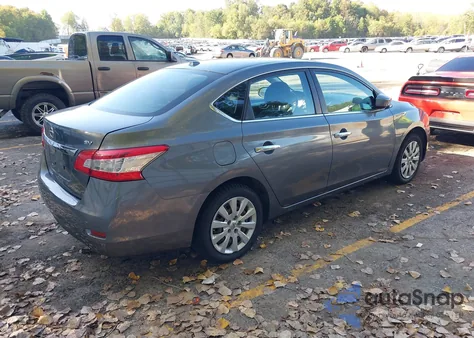 2015 Nissan Sentra Fe+ S/S/Sl/Sr/Sv from USA, damaged, VIN 3N1AB7AP7FL639512